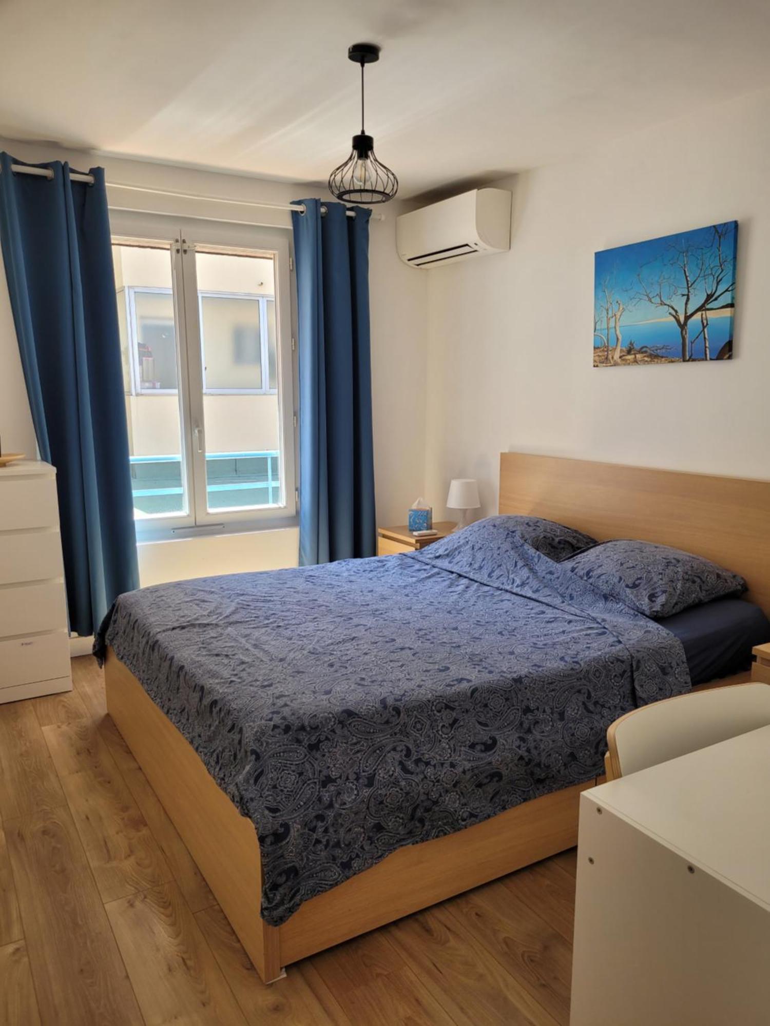 T2 Bleu Mer - Centre Ville, Plage Et Gare Vallauris Zewnętrze zdjęcie